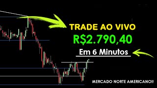 Trade Ao VIVO R279040 Em 6 Minutos No Mercado De Capitais [upl. by Sorce]