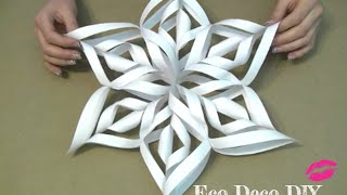 Vero Vi 💋 COPOS DE NIEVE 3D de papel 💜 [upl. by Caroline]