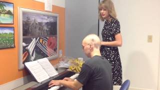 Taylor Swift sings Adele quotSomeone Like Youquot accompanied by leukemia patient [upl. by Ragen]