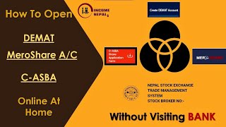 How To Open DEMAT Meroshare And CASBA From Home Online In Nepal [upl. by Adnohsel]