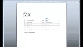 FAX Coversheet Template [upl. by Notsla]