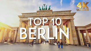 TOP 10 Things to do in Berlin  Germany Travel Guide in 4K [upl. by Ahcsatan]