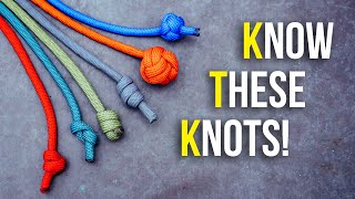 6 Single Strand Stopper Knots You Should Know [upl. by Ollehcram614]