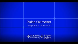 Pulse Oximeter Steps for athome use [upl. by Morie]