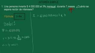 1 Interés simple ejercicios resueltos [upl. by Anicart861]