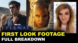 Marvels Eternals Trailer  First Look Footage BREAKDOWN [upl. by Eseila]