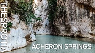 Acheron Springs – Thesprotia  Greece 4K [upl. by Nisa96]