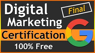 FINAL  FUNDAMENTALS OF DIGITAL MARKETING  Digital Garage  Certification with Google  Alpha Gyan [upl. by Kristine]