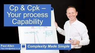 Cpk  Capability Statistics explained [upl. by Rehm]