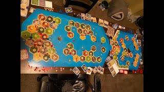 Settlers of Catan Massive Multiple Expansion Board [upl. by Einial]