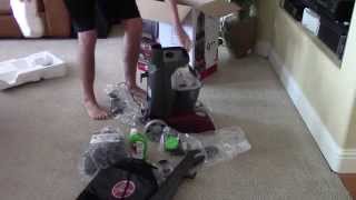 Hoover Power Scrub Deluxe Unboxing and Assembly [upl. by Stempson]