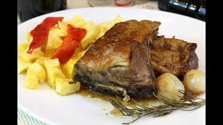 Cordero asado en cazuela muy fácil Receta de mi abuela [upl. by Otrebor868]