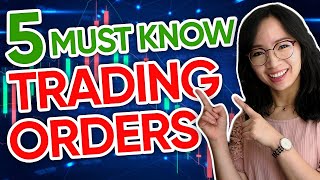 5 Types of ORDERS You Must Know For Trading [upl. by Ydroj818]