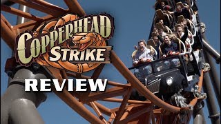 Copperhead Strike Review Carowinds MACK Rides MultiLaunch Coaster [upl. by Kenzie]