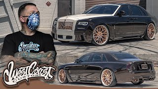 Ryan Transforms His Rolls Royce Ghost  West Coast Customs [upl. by Lucchesi]