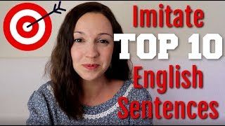 How to Pronounce TOP 10 English Sentences [upl. by Korie]