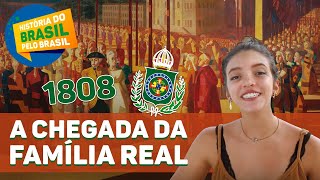 A VINDA DA CORTE EM 1808  HISTÓRIA DO BRASIL PELO BRASIL Ep 8 Débora Aladim [upl. by Rehpotsirahc]