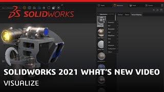 Whats New in SOLIDWORKS 2021  Visualize [upl. by Mullane]