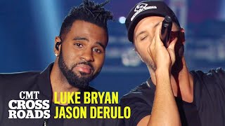 Luke Bryan amp Jason Derulo Thats My Kind of Night  CMT Crossroads [upl. by Shulamith]