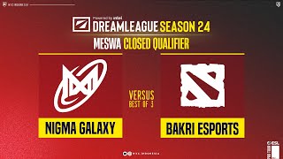 Nigma Galaxy vs Advance  Dream League S24 anonimdt [upl. by Omrellig]