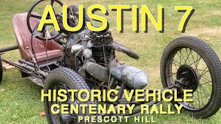 Austin Seven Historic Centenary Rally Prescott Hill 2022 [upl. by Goetz]