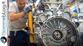 Truck Engine PRODUCTION  Mercedes Actros ASSEMBLY [upl. by Laaspere]