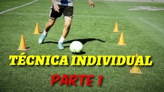 Ejercicios para mejorar la técnica individual y de regate en el FutbolANDRETI LEAL [upl. by Kippar]