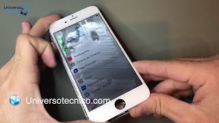 Como consertar mancha na tela iPhone 6  humidade oxidação [upl. by Mesics]