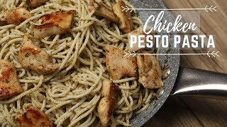 Easy Chicken Pesto Pasta Chicken Pasta Recipe [upl. by Eidoj]