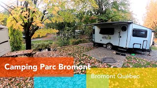 Camping Parc Bromont with our Alto A2124 from Safari Condo in October [upl. by Eitirahc]