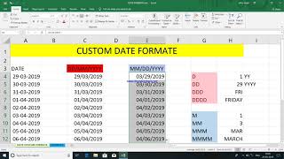 how to date format change in excel ddmmyyyy to mmddyyyy [upl. by Hew]