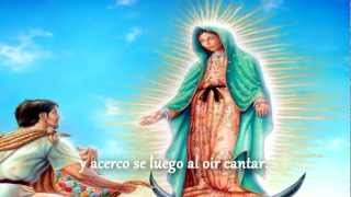 LA GUADALUPANA  CANTO A LA VIRGEN DE GUADALUPE letra [upl. by Hearn103]