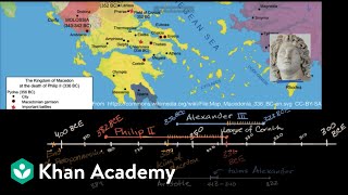 Alexander the Great takes power  World History  Khan Academy [upl. by Aicella]