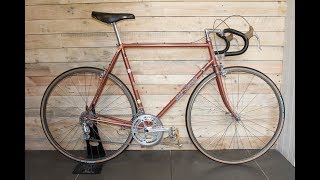 Eddy Merckx Professional Vintage Road Bike Restoration [upl. by Adnaval]