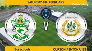 Curzon Ashton u16s v Burscough AFC JPL 822025 60 [upl. by Kersten]