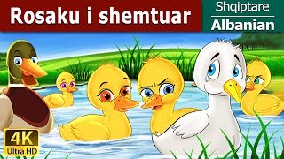 Rosaku i shemtuar  Ugly Duckling in Albanian  AlbanianFairyTales [upl. by Aydan]