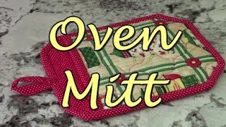 How to Make an Oven Mitt A  The Sewing Room Channel [upl. by Morgana457]