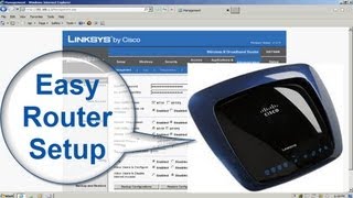 How to Install Your Linksys Wireless Router  How to setup a linksys wireless router [upl. by Ttemme216]