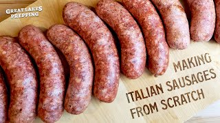 Make Authentic Italian Sausages from Scratch  Start to Finish Sausage Making Instructions amp Recipe [upl. by Birck435]