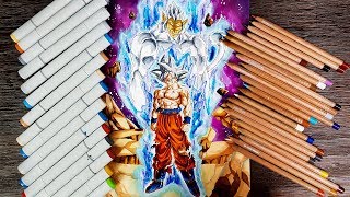 Drawing Goku MUI Great Ape Oozaru [upl. by Ytsim974]