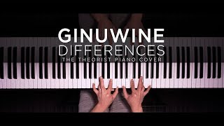 Ginuwine  Differences  The Theorist Piano Cover [upl. by Assyli]