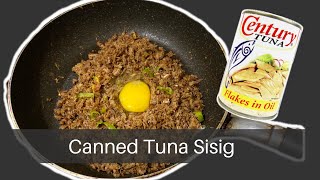 CENTURY TUNA SISIG RECIPE  BUDGET ULAM [upl. by Nosneh]