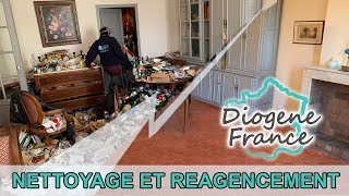 Nettoyage et Réagencement dun logement insalubre [upl. by Wrennie]