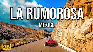 La Rumorosa Scenic Drive 4K  Most Dangerous Highway  Baja California  Mexico [upl. by Analart]