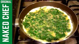 SPINACH OMELETTE  Easy healthy quick recipe  Keto diet [upl. by Milka]