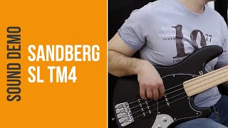 Sandberg SL TM4 Bass  Sound Demo no talking [upl. by Aljan953]