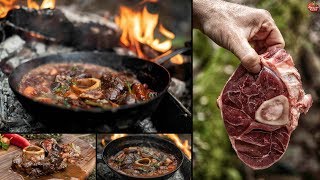 BEST OSSO BUCO  BUSHCRAFT STYLE [upl. by Jessalyn]