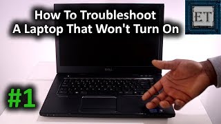 How To Fix or Troubleshoot a Laptop That Wont Turn On 1 [upl. by Ticknor]