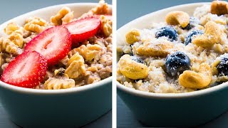 3 Healthy Oatmeal Recipes For Weight Loss [upl. by Haase799]