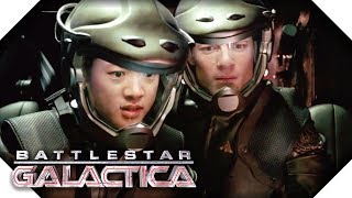 Battlestar Galactica  First Cylon Encounter [upl. by Weingarten]